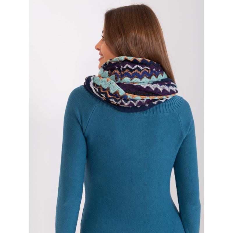 Dámský svetr vzorovaný ADRIANA námořnicky modrý 