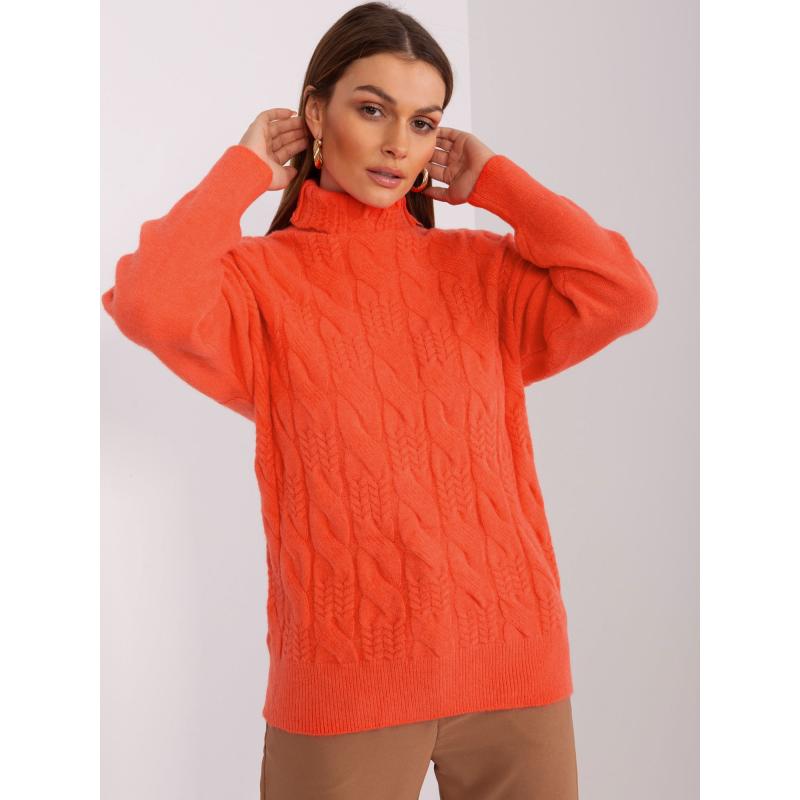 Női pulóver AGATHA narancssárga