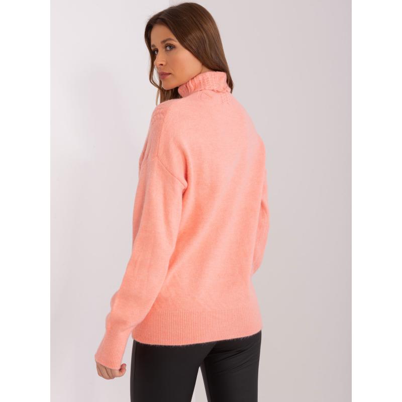 Dámský rolák s náplety ALIMA broskvový 