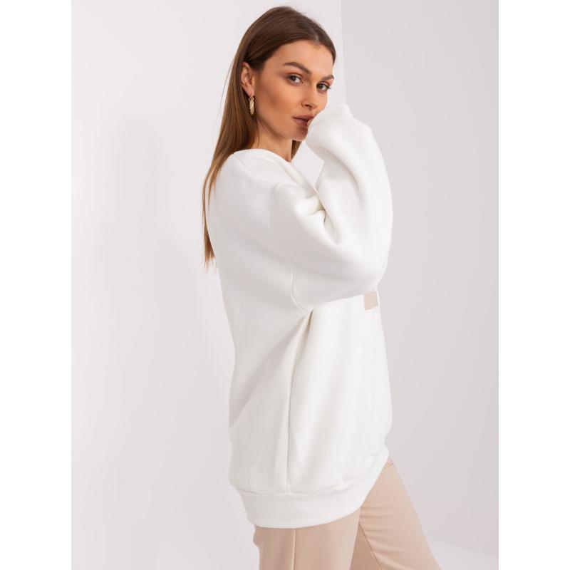 Női blúz kerek nyakkal ALOISE ekrü színű