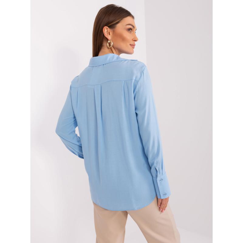 Női galléros ing VINA világoskék