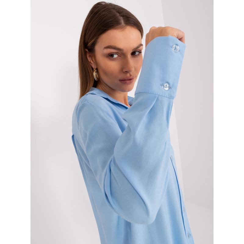 Női galléros ing VINA világoskék