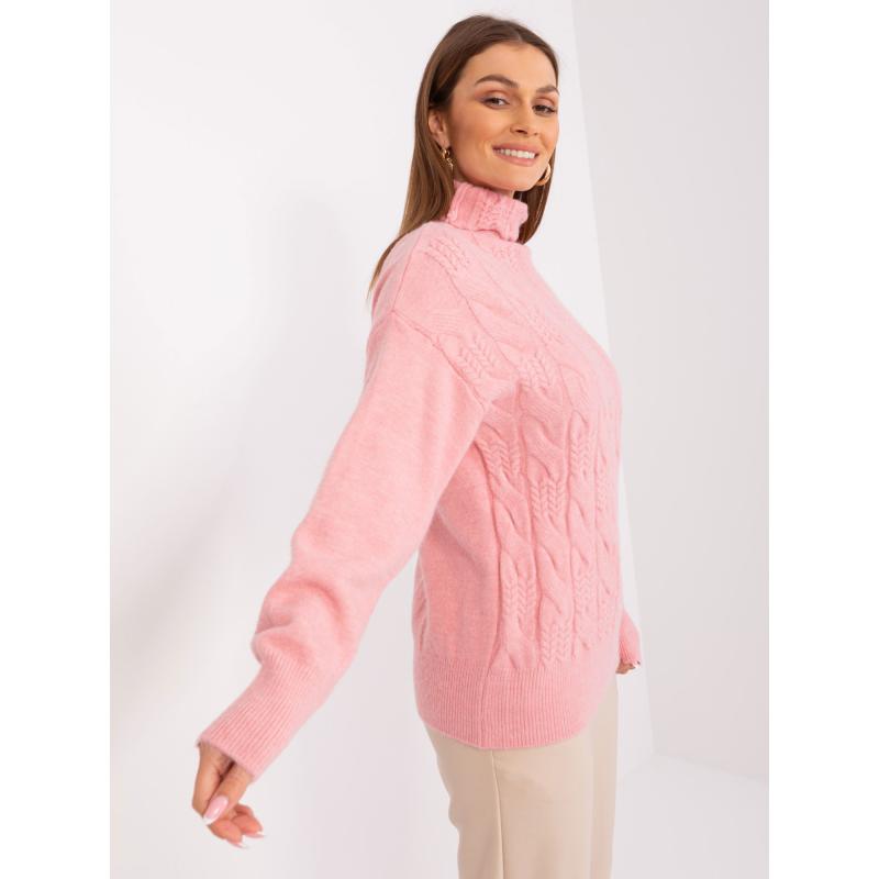 Dámský svetr ANATOLIA světle růžový