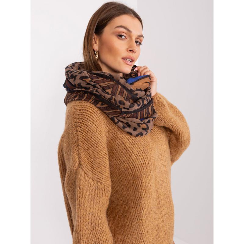 Női pulóver ANIKO barna