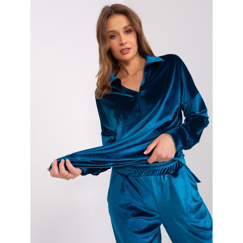 Dámsky komplet s nohavicami VELA námornícka farba