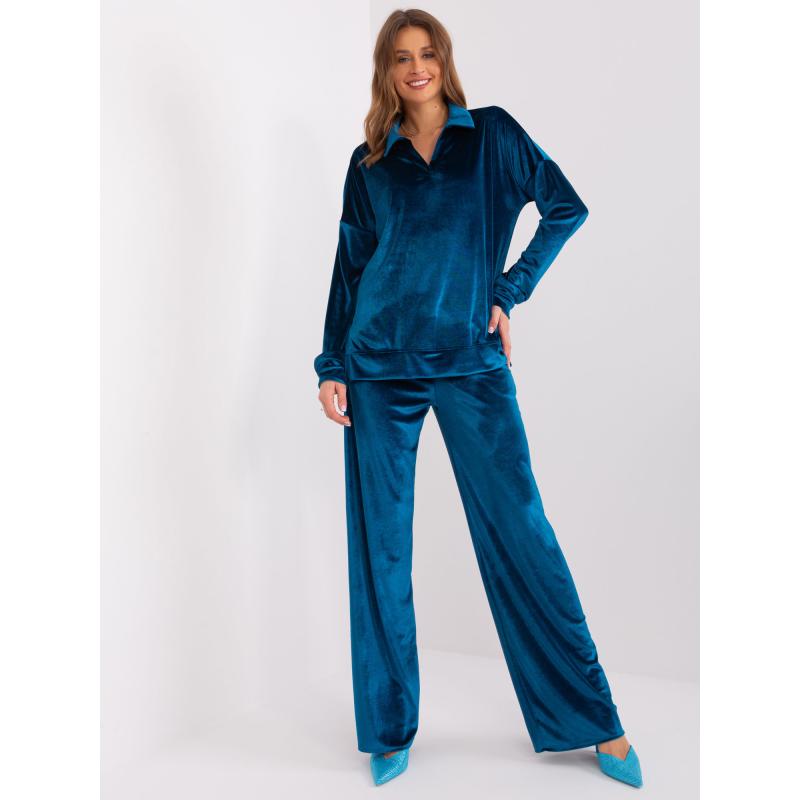 Dámsky komplet s nohavicami VELA námornícka farba