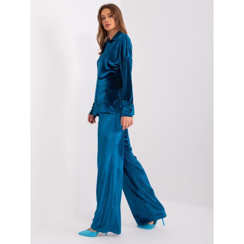 Dámsky komplet s nohavicami VELA námornícka farba