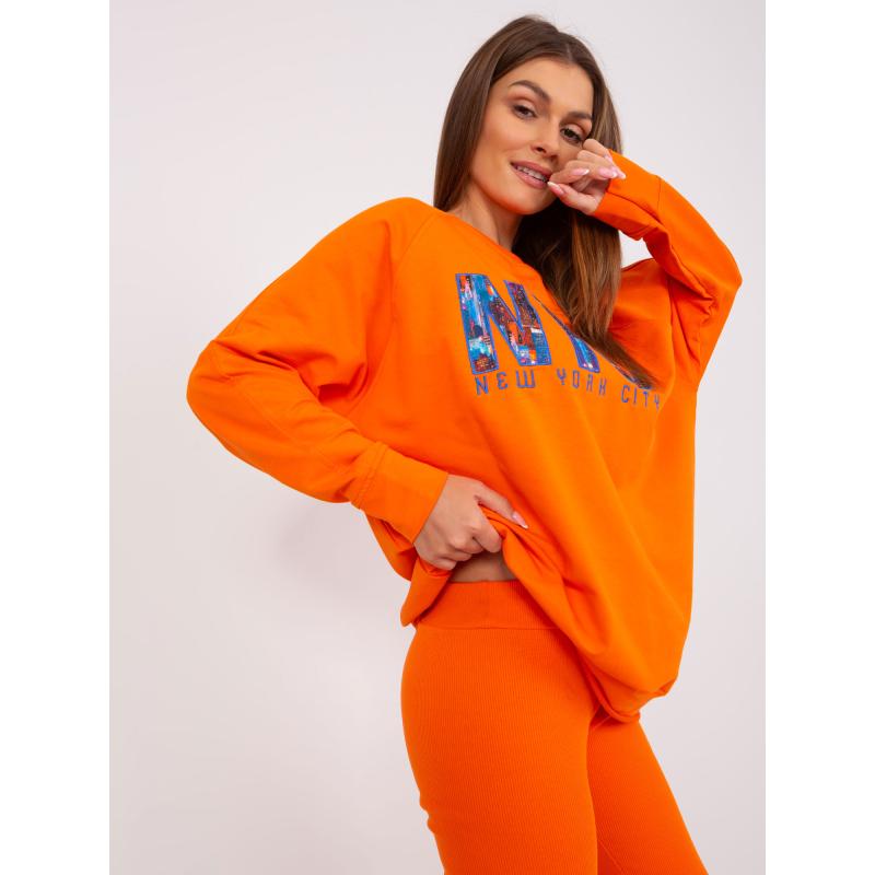 Dámský komplet s legínami BARICA oranžový 