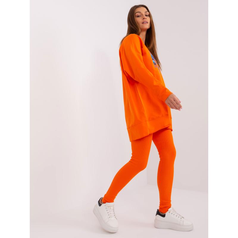 Dámský komplet s legínami BARICA oranžový 
