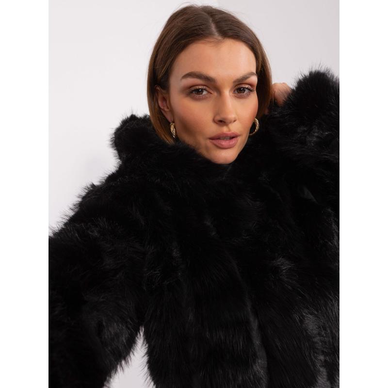 Dámská bunda z ekokůže PRE černá