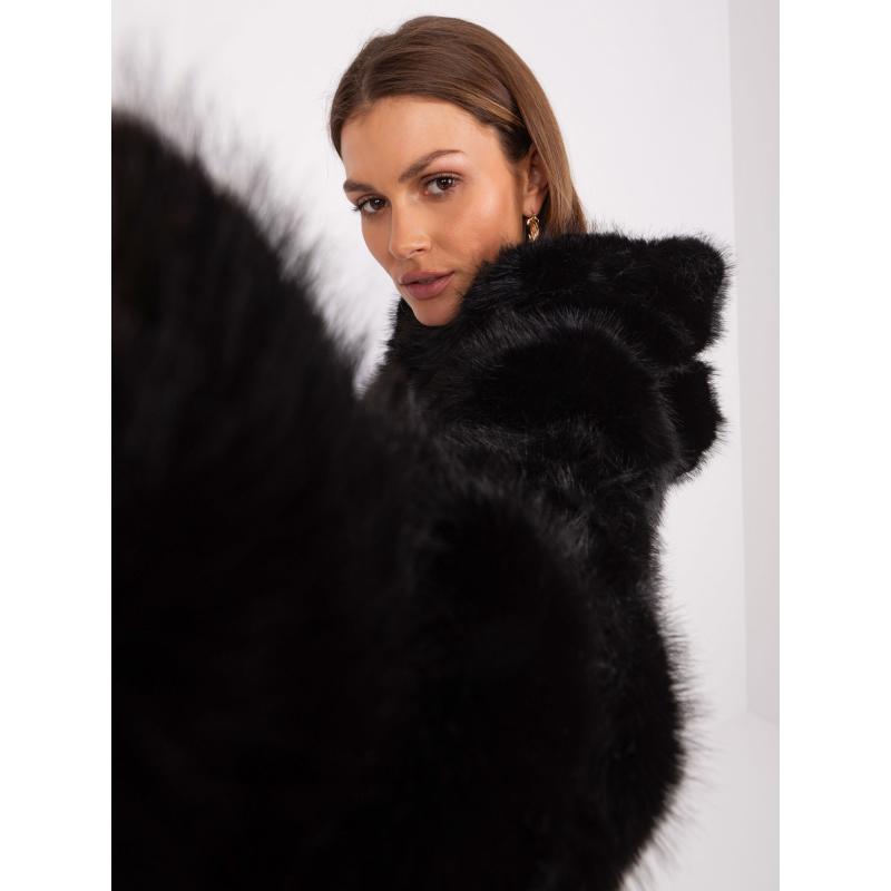 Dámská bunda z ekokůže PRE černá