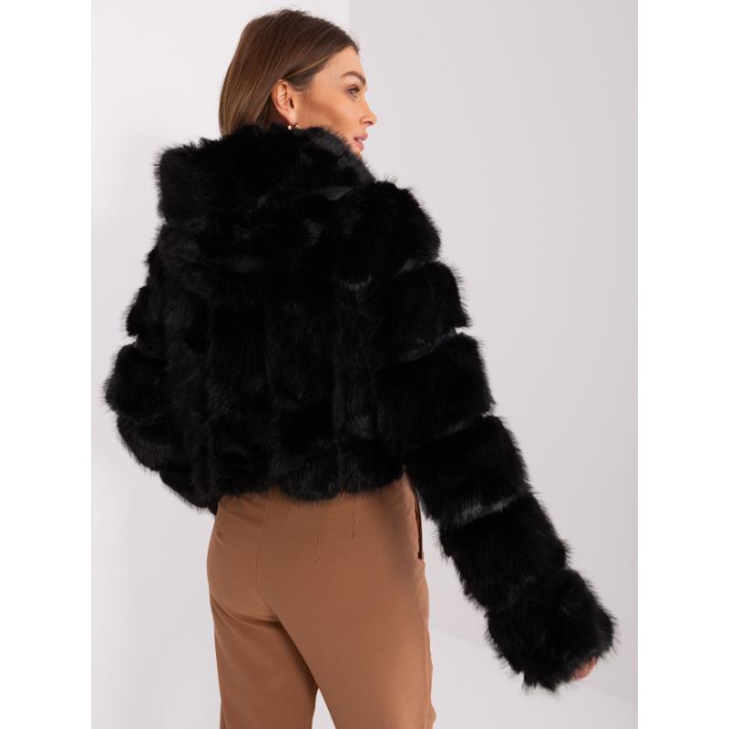 Dámská bunda z ekokůže PRE černá