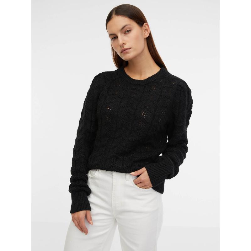 Kötött pulóver gyapjúkeverékkel