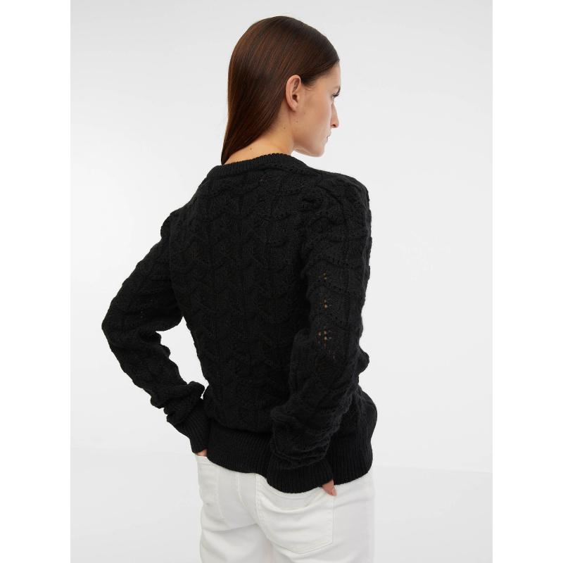 Kötött pulóver gyapjúkeverékkel