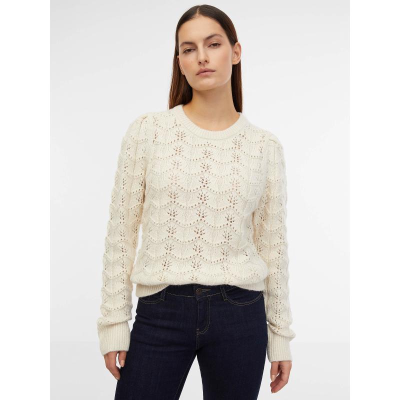 Kötött pulóver gyapjúkeverékkel