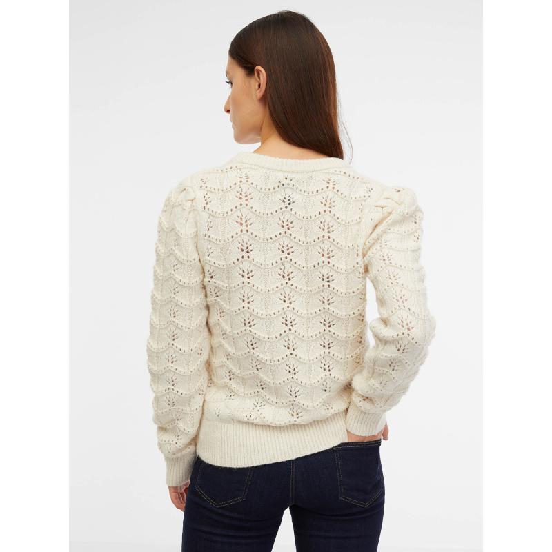 Kötött pulóver gyapjúkeverékkel