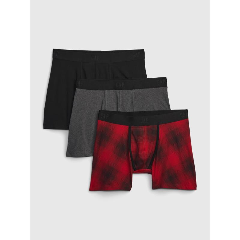 Mintás boxeralsó, 3 db