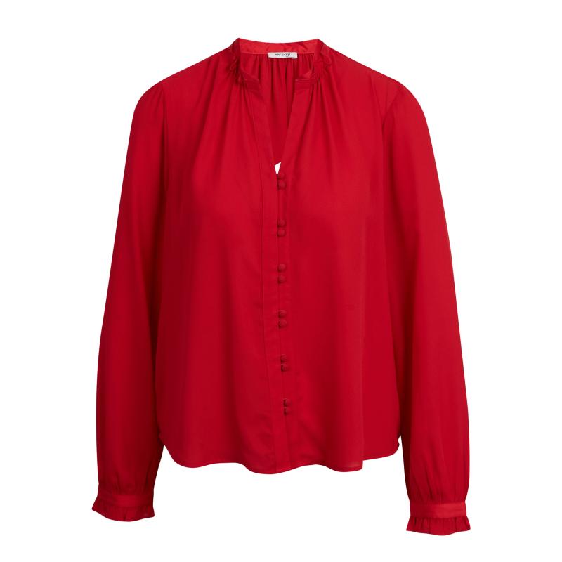 Červená dámská halenka