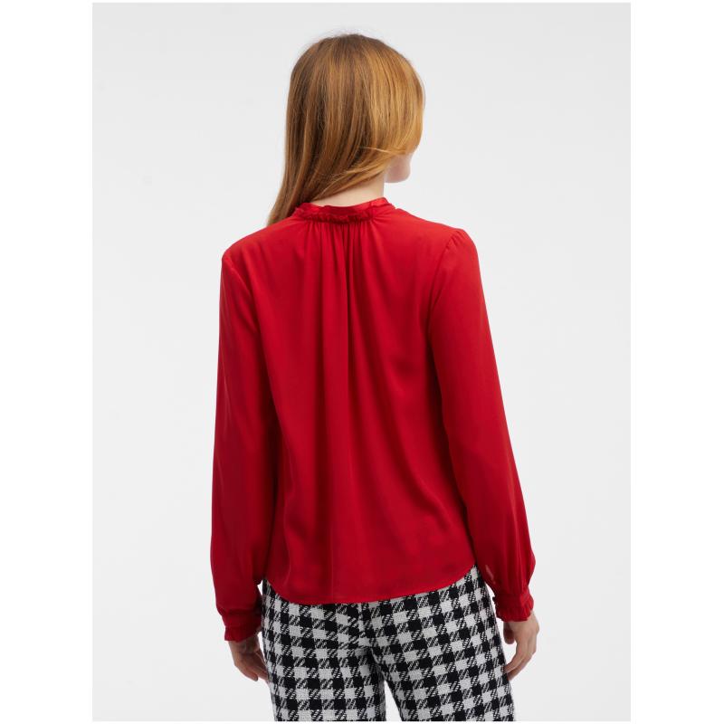 Červená dámská halenka