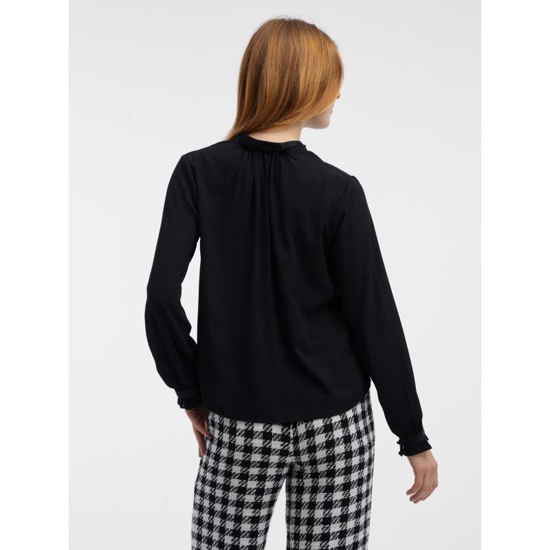 Fekete női blúz
