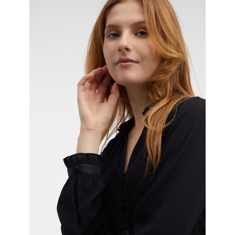 Fekete női blúz