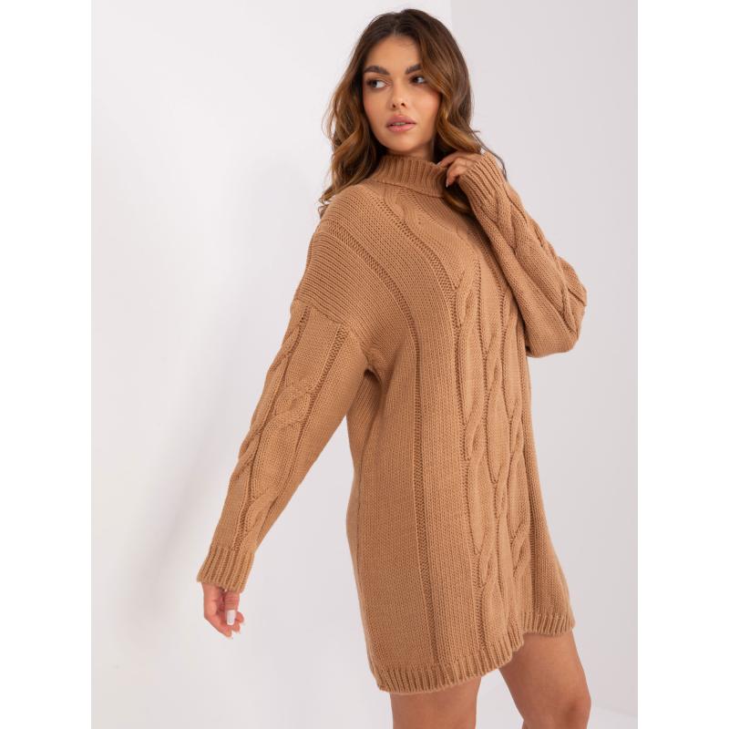 Dámské šaty RUE PARIS hnědé