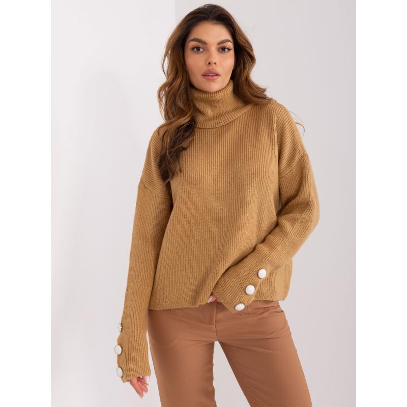 Dámský svetr CAMEL hnědý