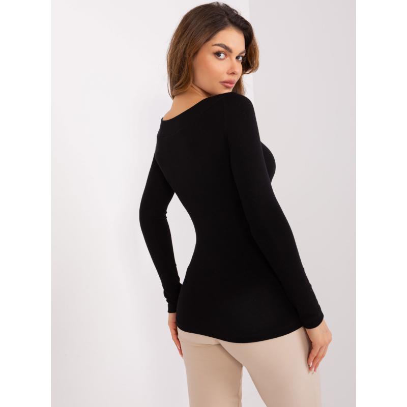 Dámská halenka s dlouhým rukávem BECKA černá 