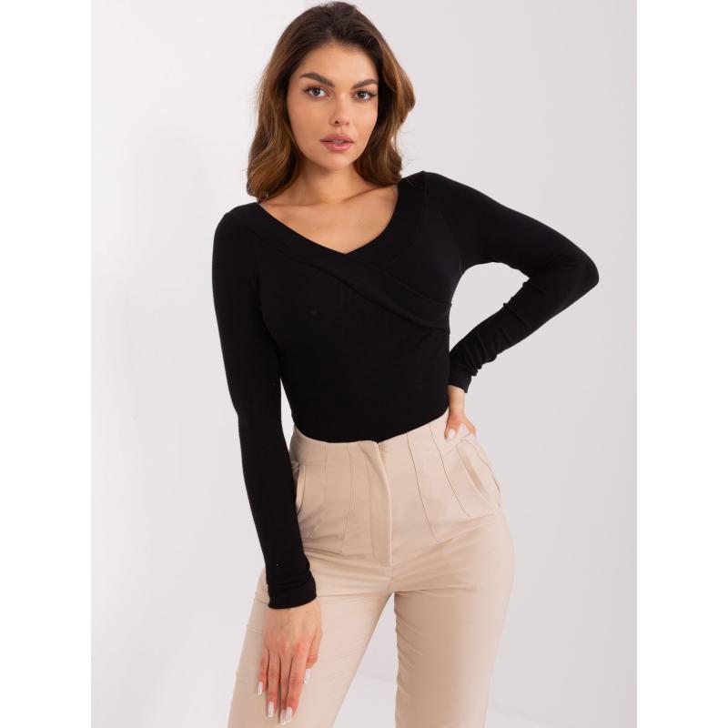 Dámská halenka s dlouhým rukávem BECKA černá 