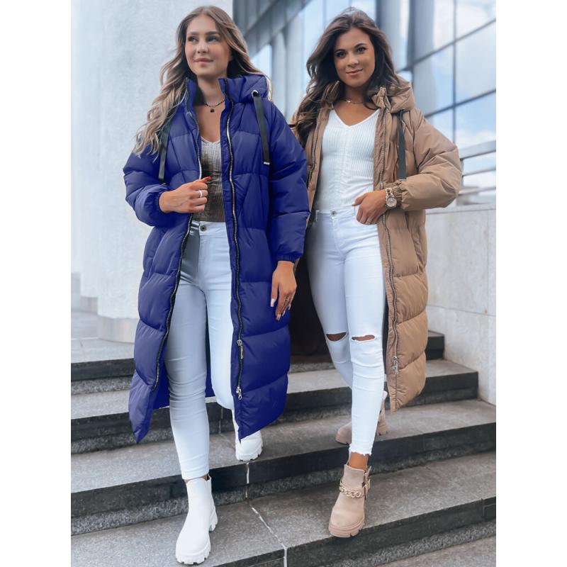 Női télikabát COZYSEASON sötétkék