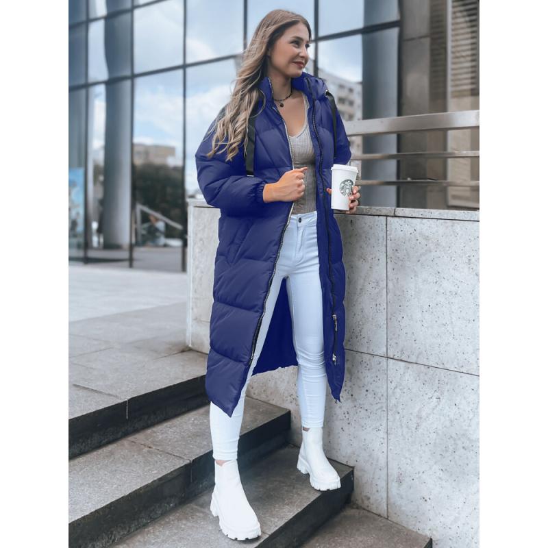 Női télikabát COZYSEASON sötétkék