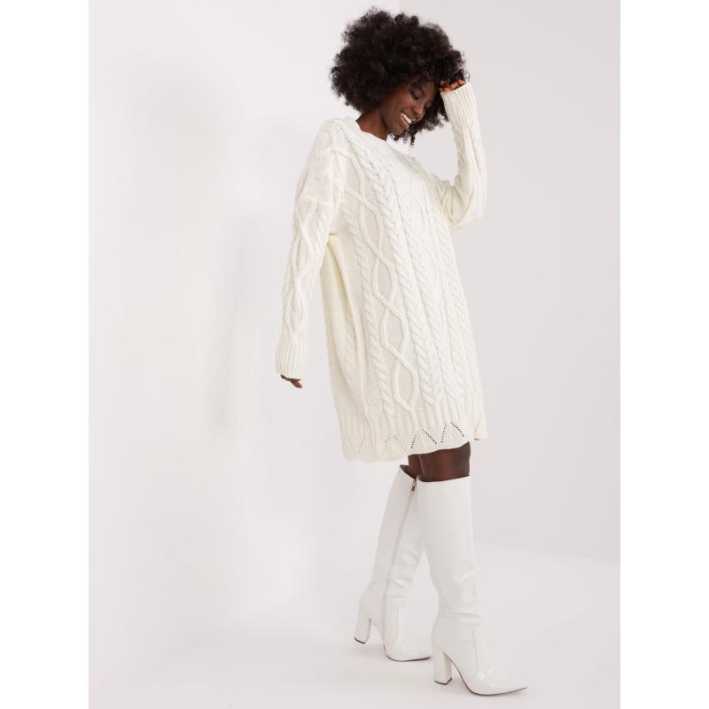 Dámské šaty RUE PARIS ecru