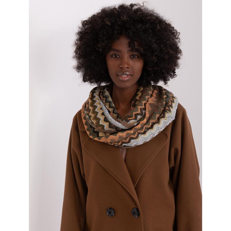 Női földrajz pulóver KAMIK sötét bézs