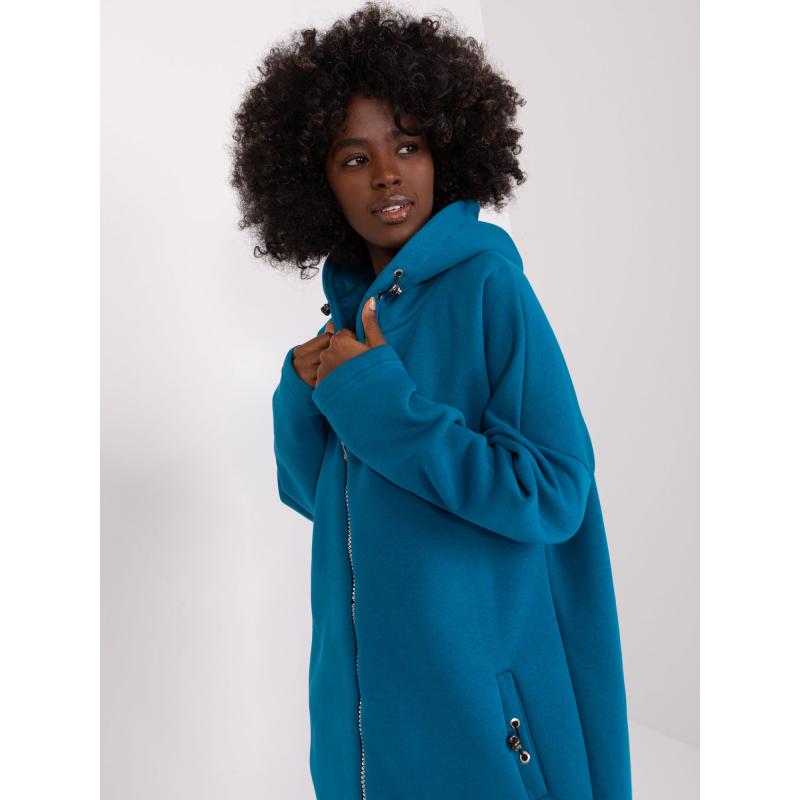 Dámská mikina basic se zapínáním na zip PALA námořnická 