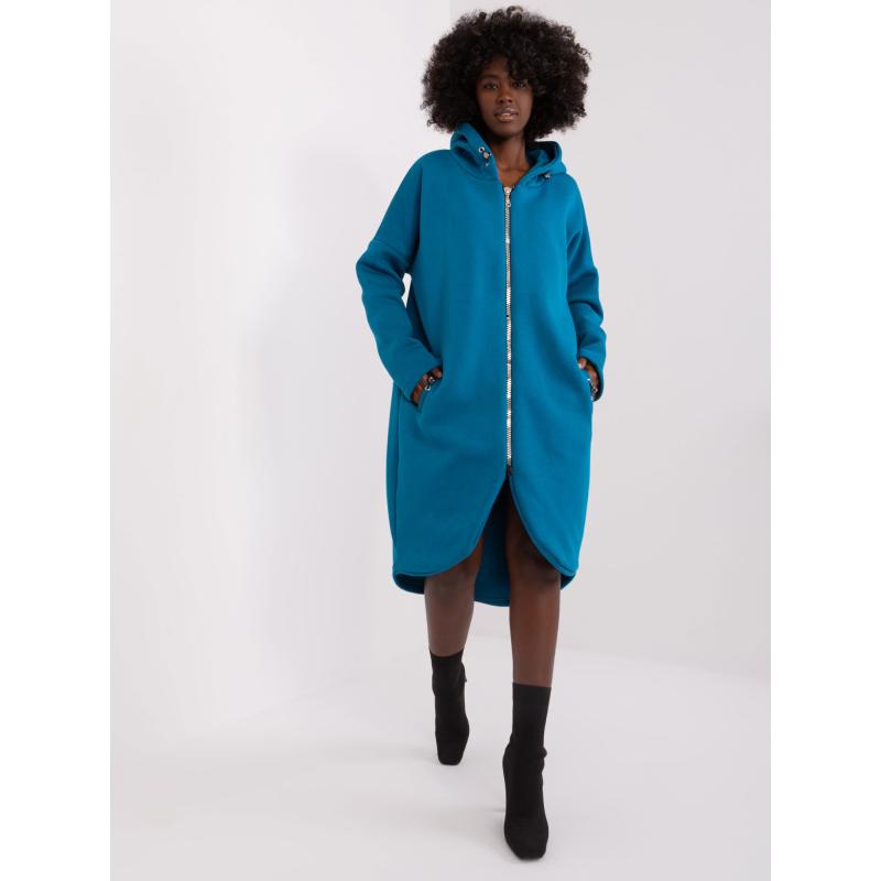 Dámská mikina basic se zapínáním na zip PALA námořnická 