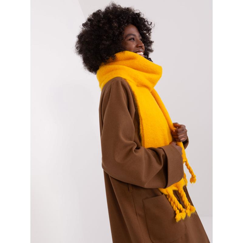 Dámská šála ORIS tmavě žlutá 