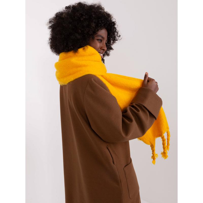 Dámská šála ORIS tmavě žlutá 