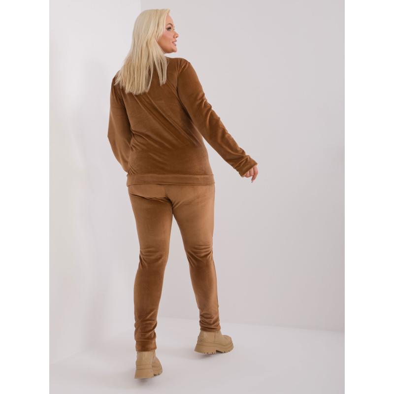 Dámský komplet JEANNE světle hnědý 