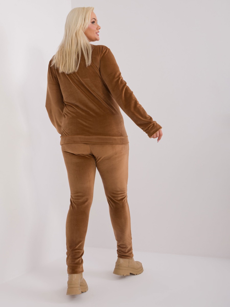 Női szett JEANNE világosbarna - foto 3