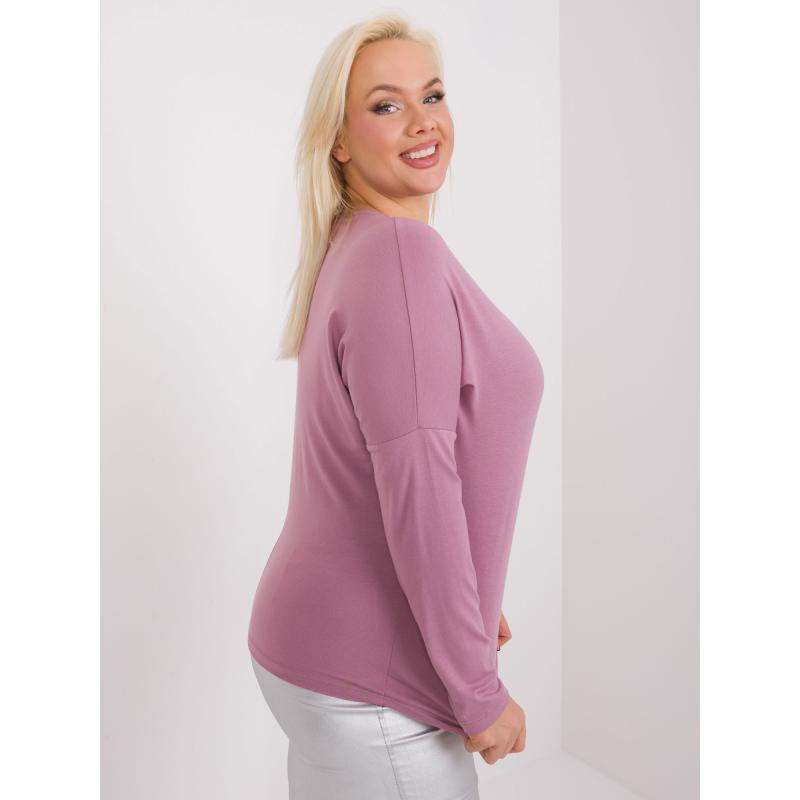 Női plus size blúz ELISA rózsaszín