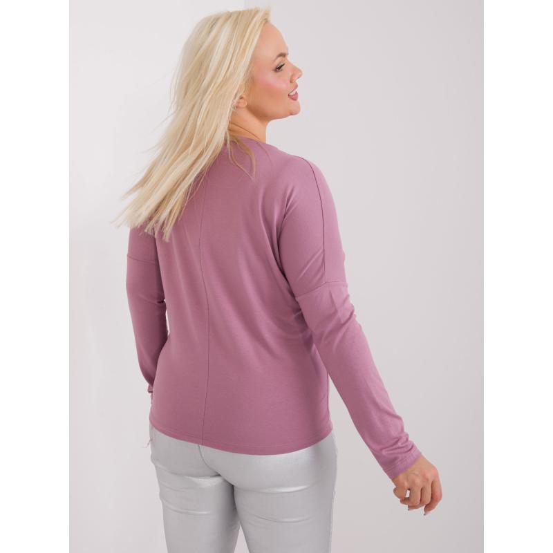 Női plus size blúz ELISA rózsaszín