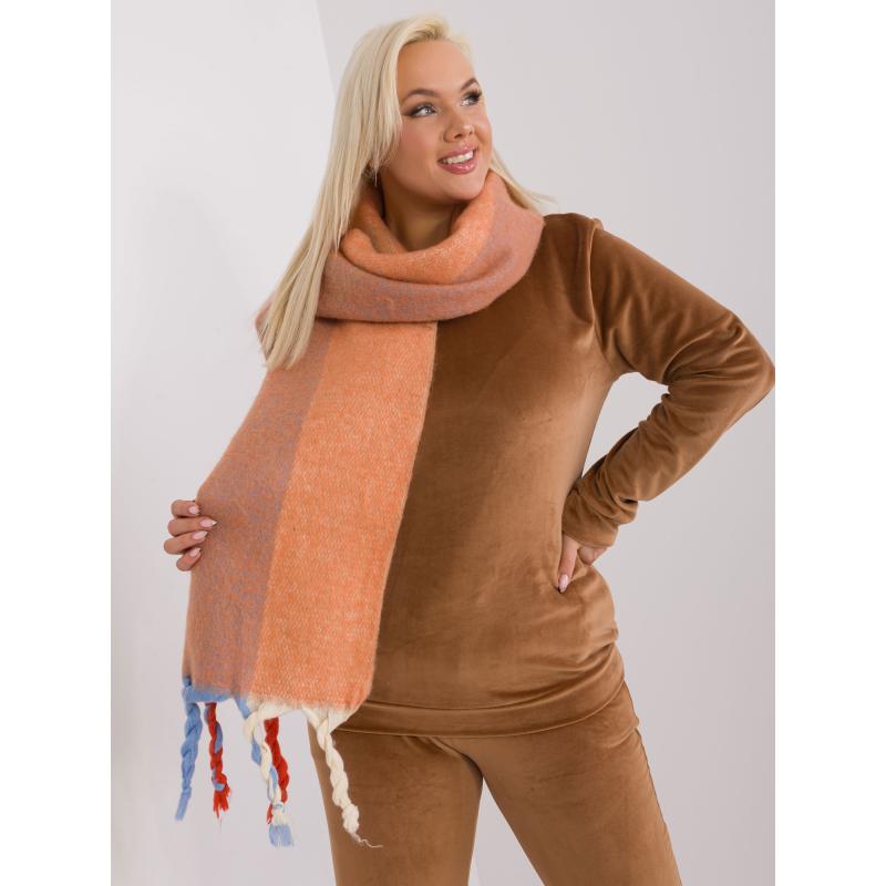 Női sál PEM világos narancssárga