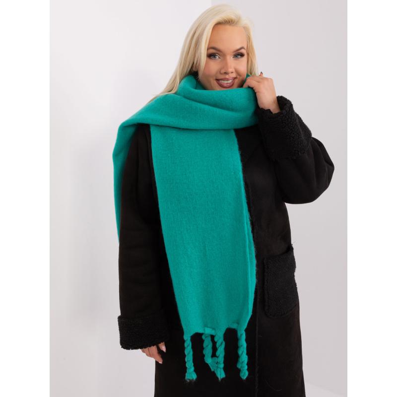 Dámská šála se střapci DAC tyrkysová 