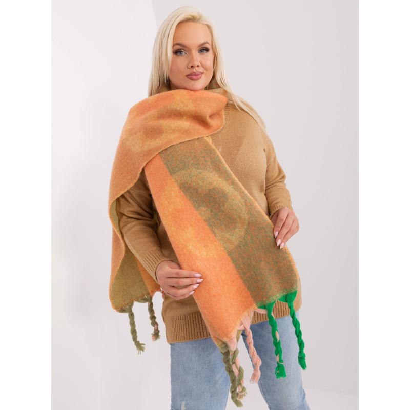Dámská šála FER světle oranžová 