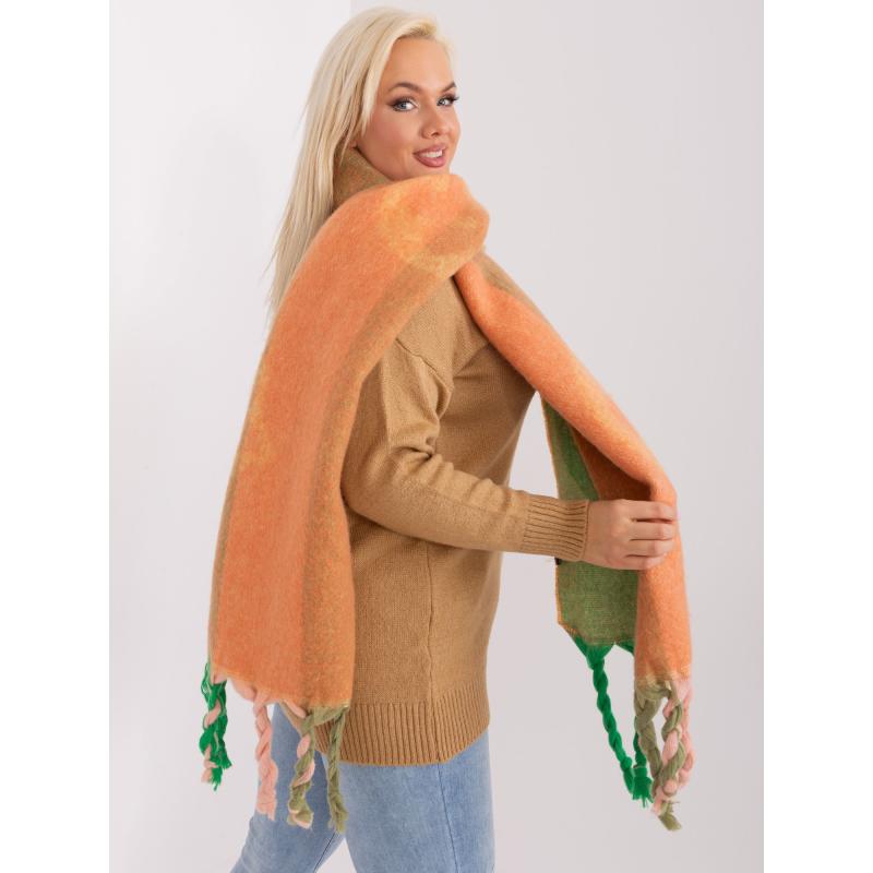 Dámská šála FER světle oranžová 