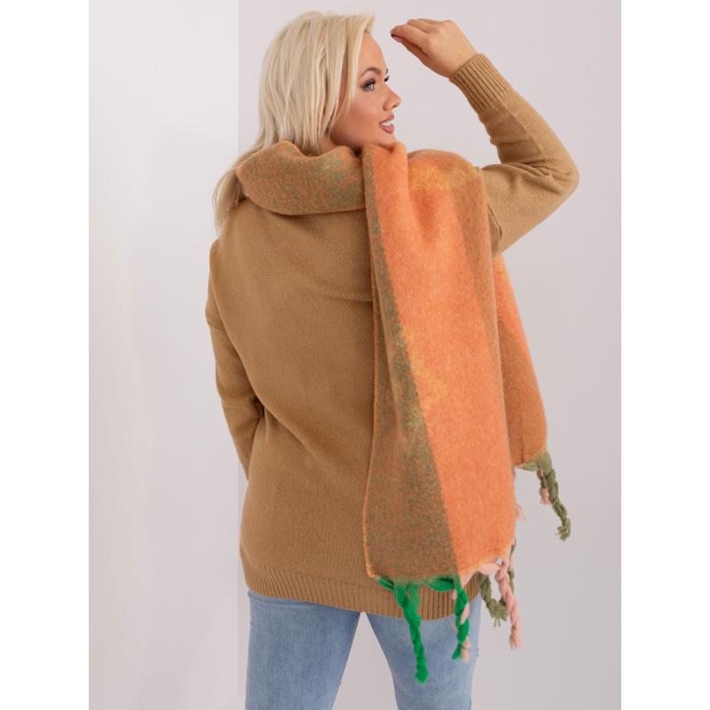 Dámská šála FER světle oranžová 