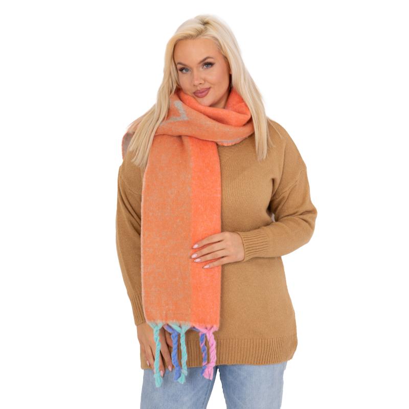 Női sál FEB narancssárga