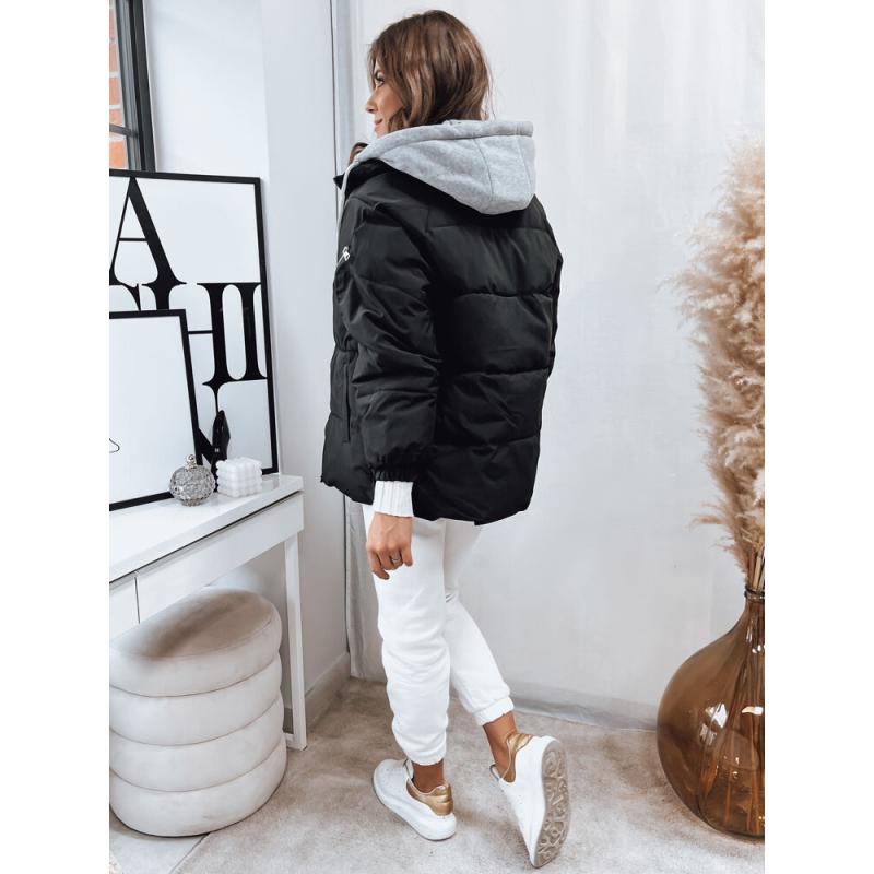 Dámska prešívaná zimná bunda SPACE čierna