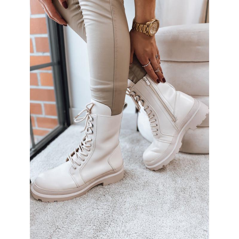 Dámské kozačky ZILLA béžové