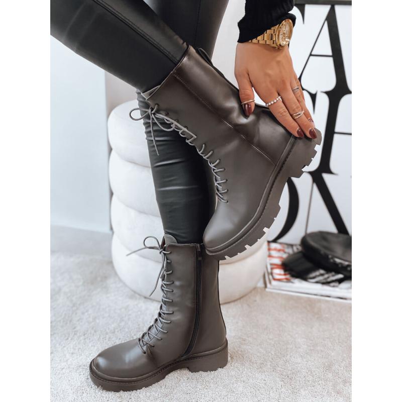 Dámské kozačky REDBIS šedé